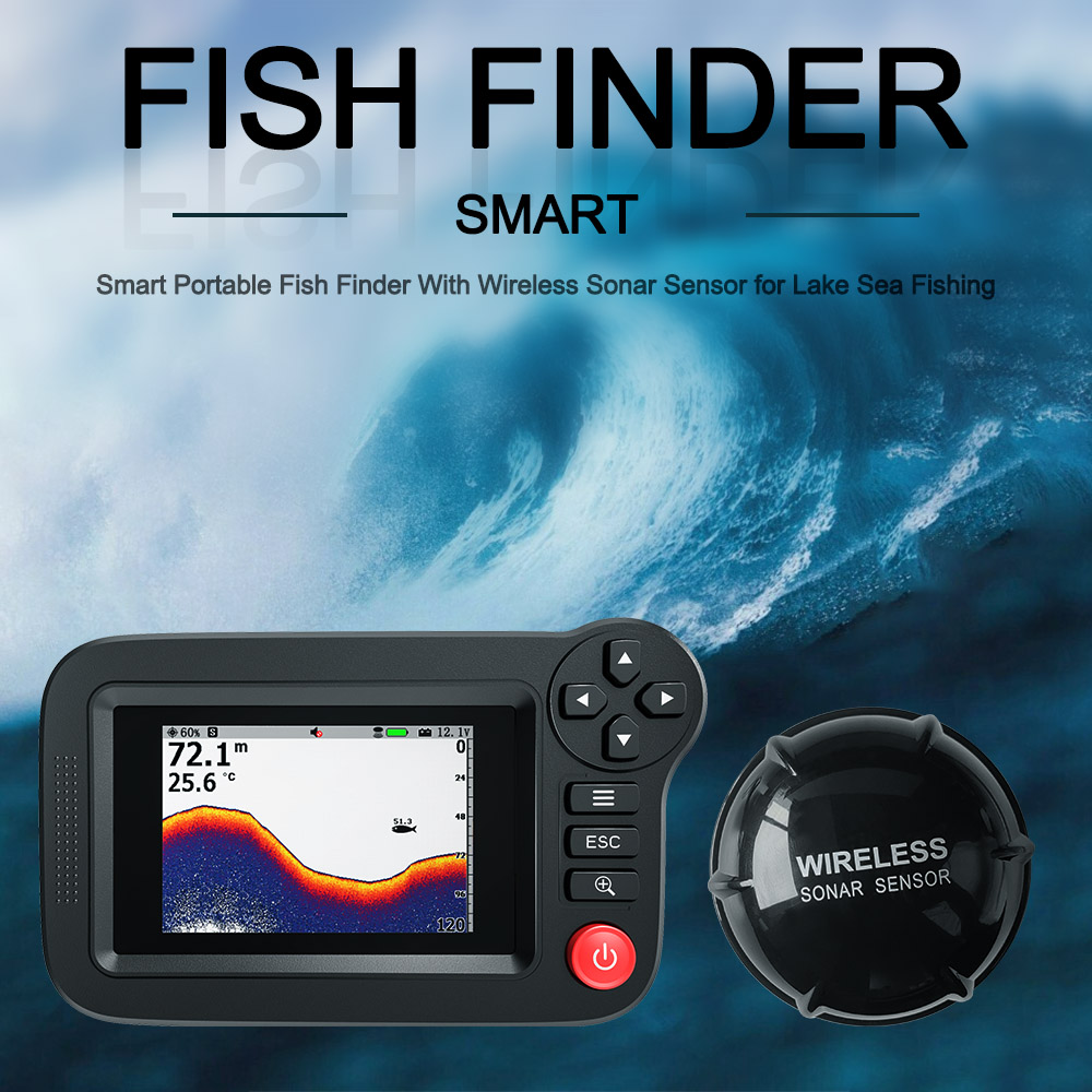 Smart Fish Finder - Portable F - Fish Finder Portable recension och pris
