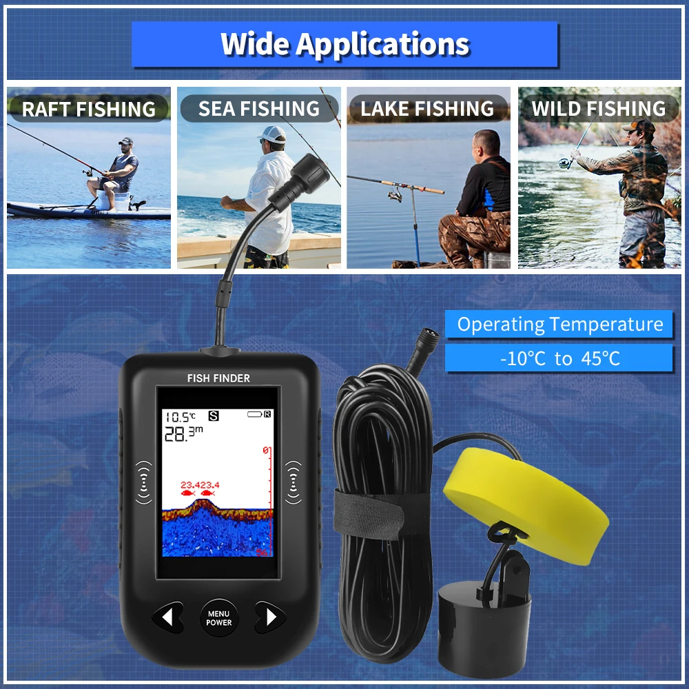 Erchang XF03 Fish Finders 45 D - Fish Finder Portable recension och pris