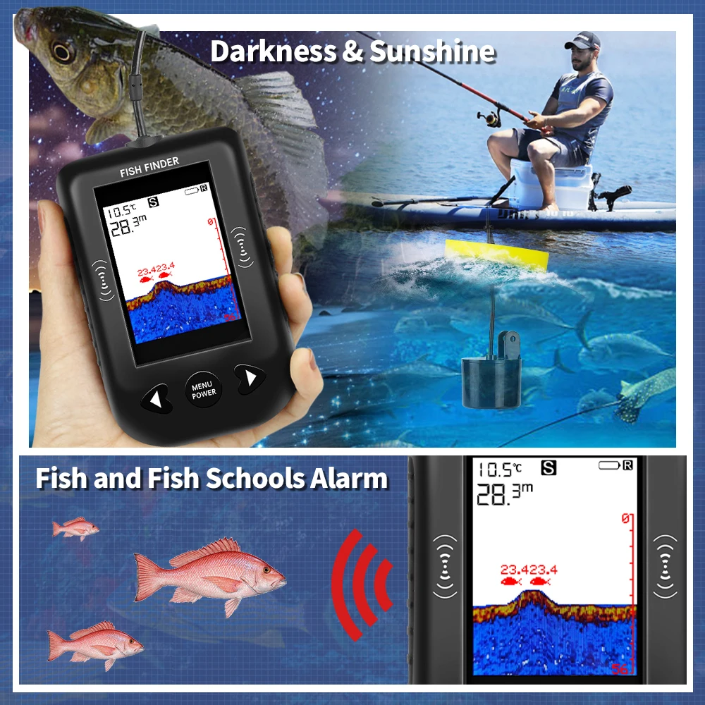 Erchang XF03 Fish Finders 45 D - Fish Finder Portable recension och pris