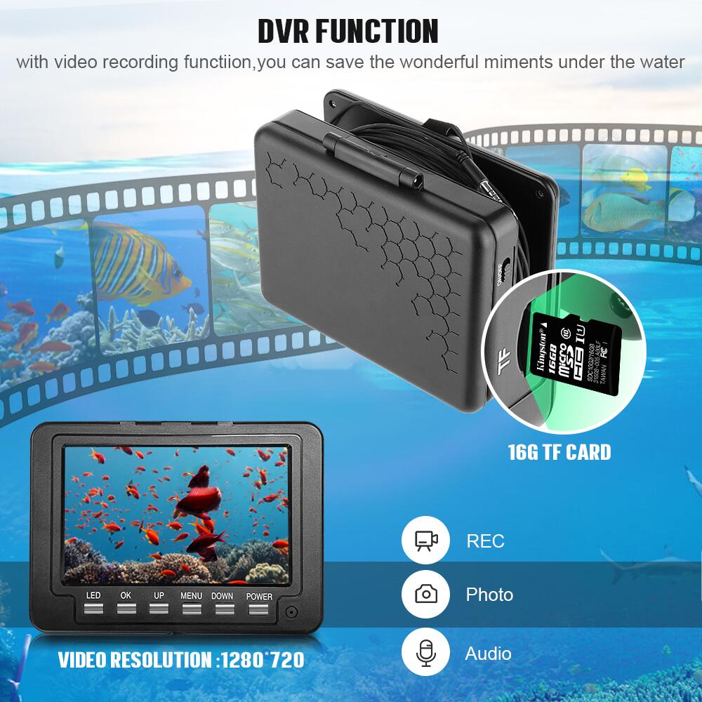 Underwater Fishing Camera - 50 - Fish Finder Portable recension och pris