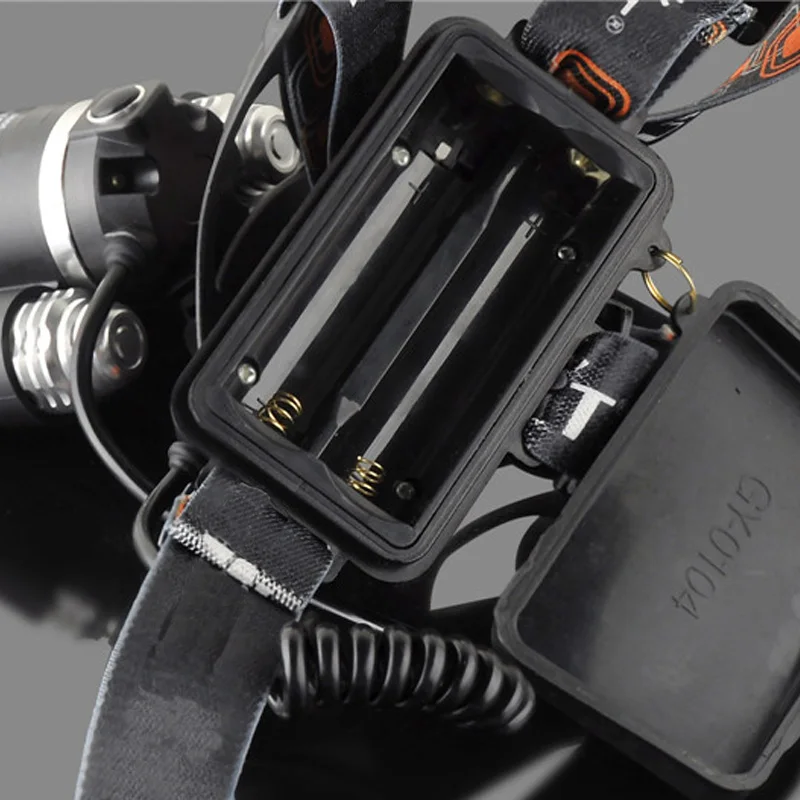 High Power LED Headlamp 18650  - Fish Finder Battery recension och pris