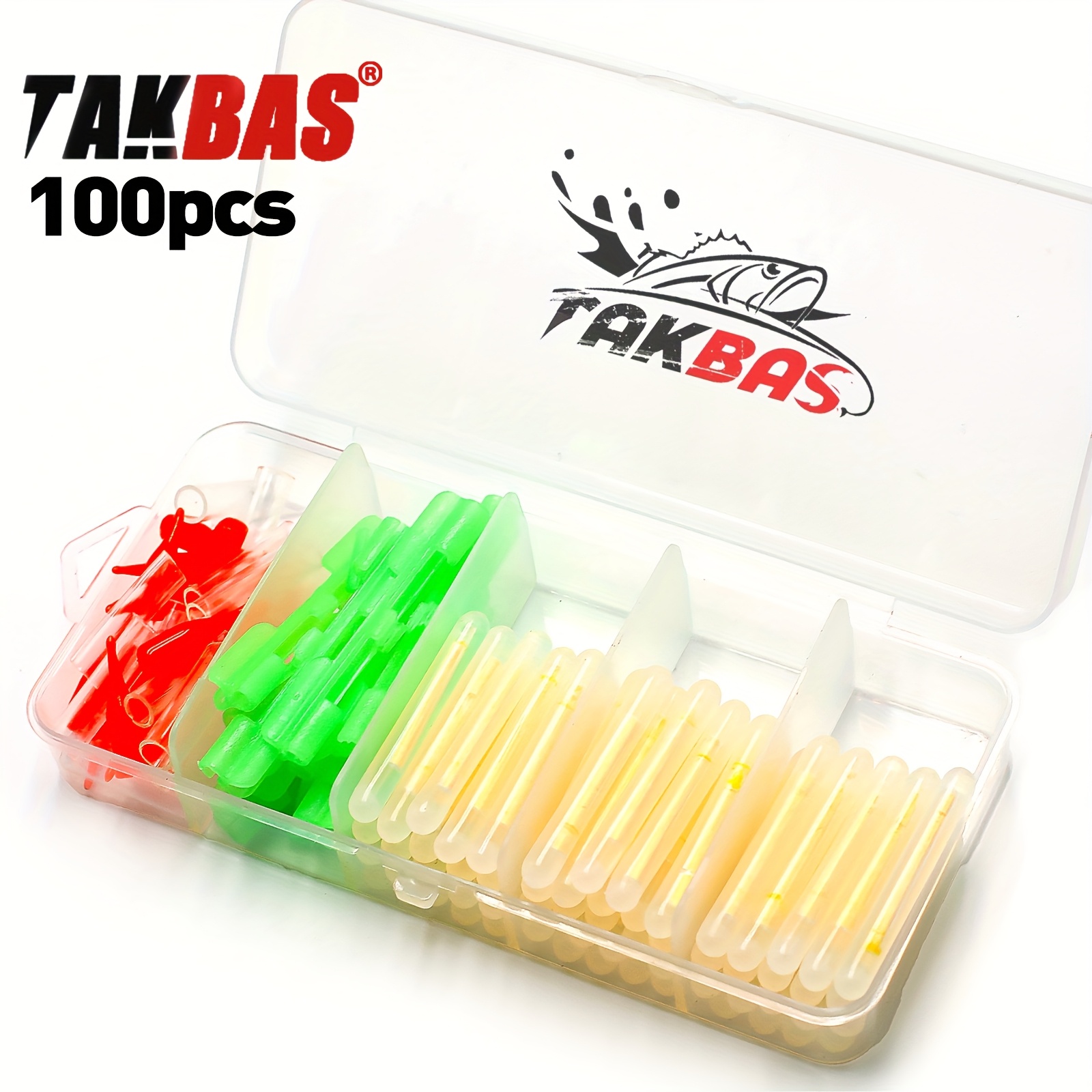 100PCS Fishing Glow Sticks Set - Bite Alarm recension och pris